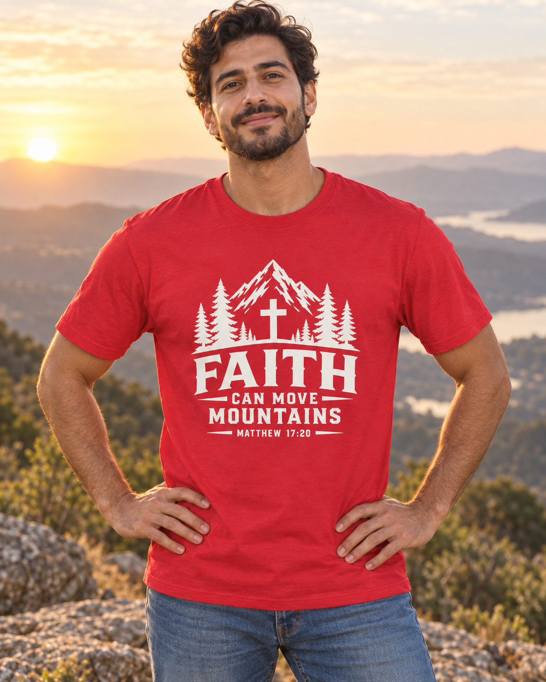 Faith Can Move Mountains T-Shirt