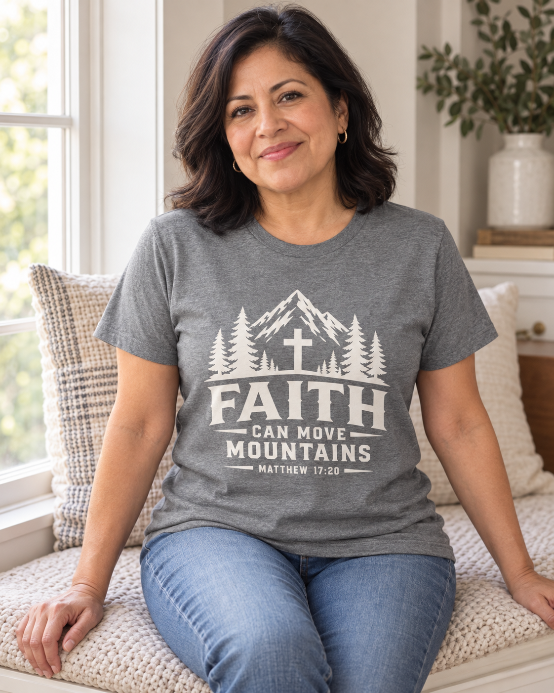 Faith Can Move Mountains T-Shirt