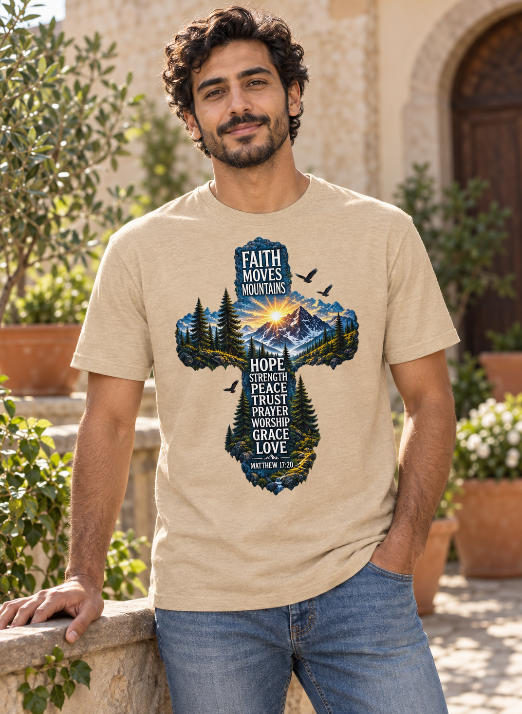 Faith Moves Mountains T-shirt
