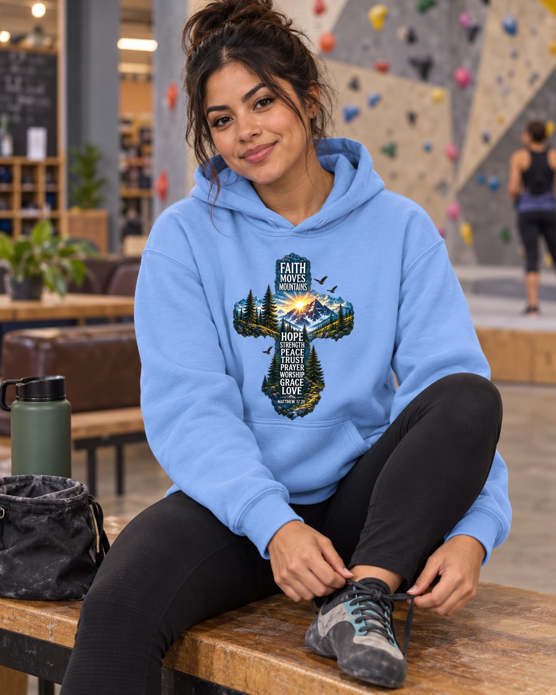 Faith Moves Mountains Hoodie