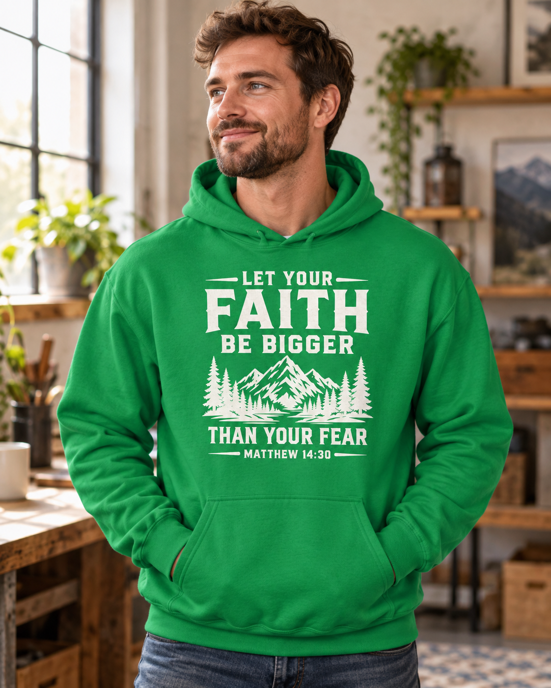 Let Your Faith Be Bigger Hoodie