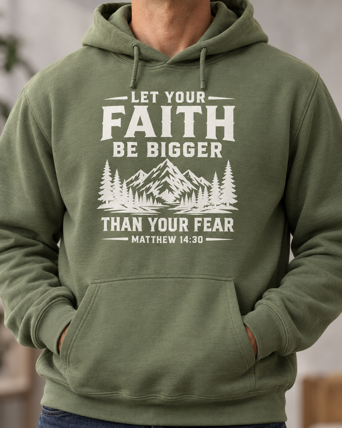 Let Your Faith Be Bigger Hoodie