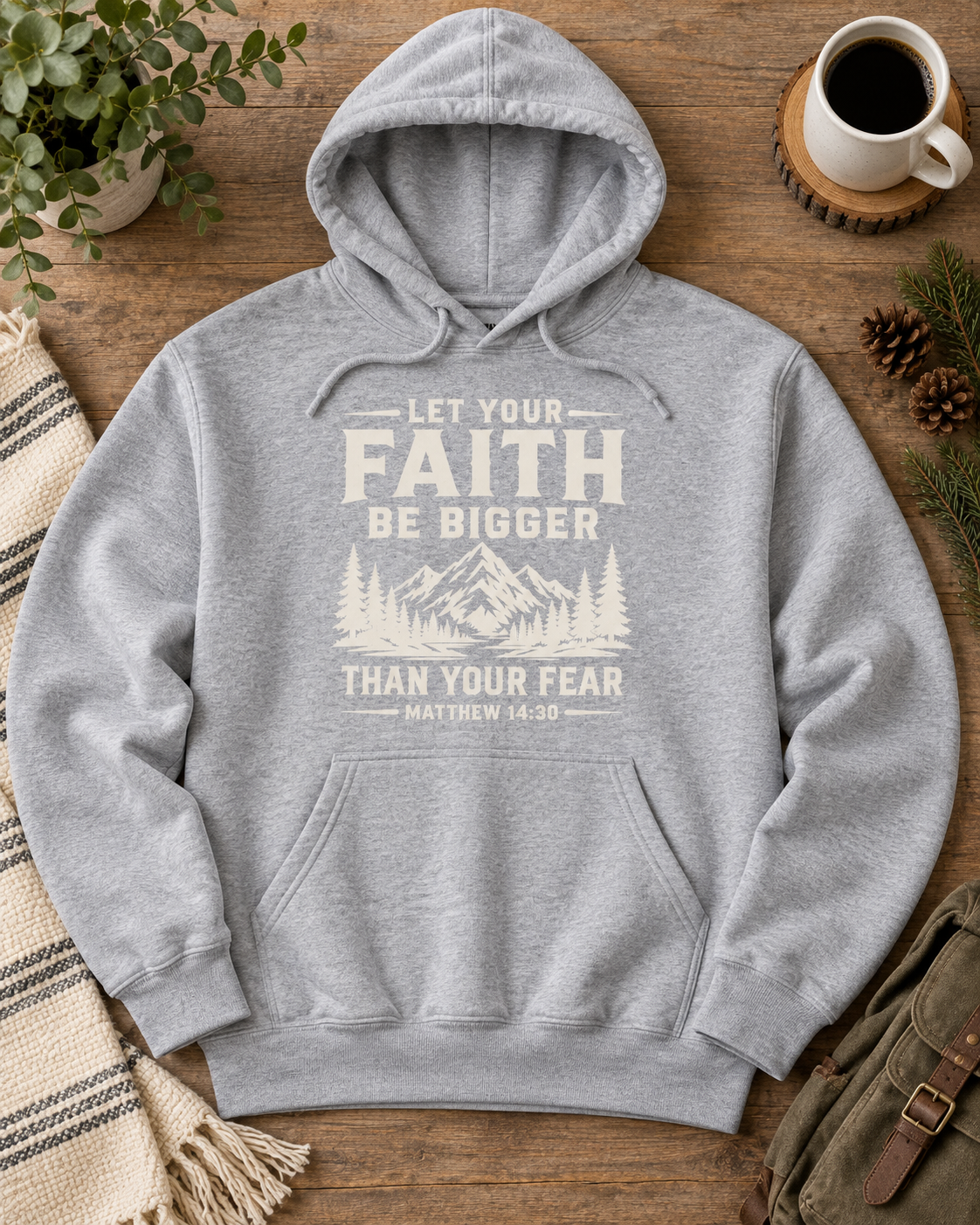 Let Your Faith Be Bigger Hoodie