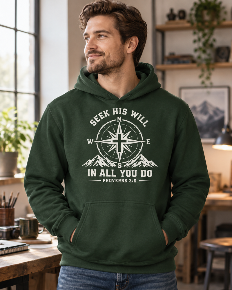 Seek HIS Will Hoodie