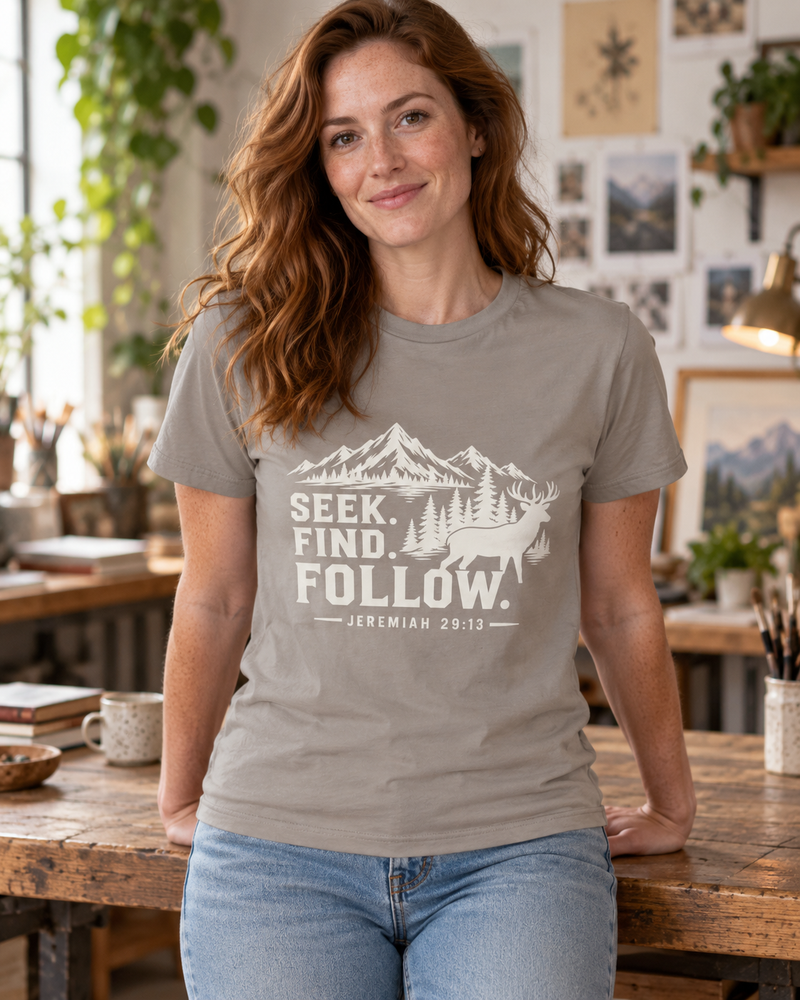 Seek Find Follow T-Shirt