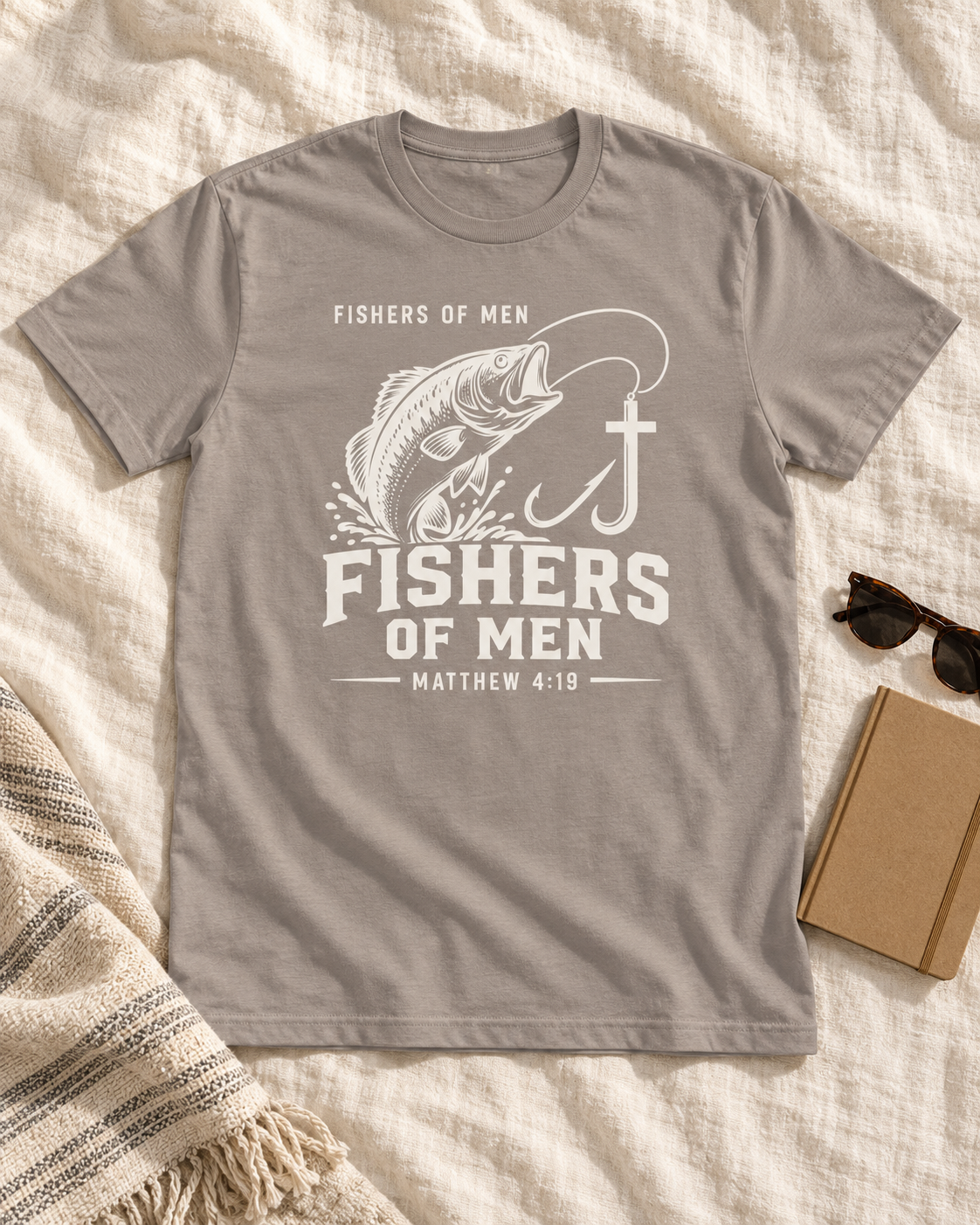 Fishers of Men T-Shirt — Christian Fishing Tee