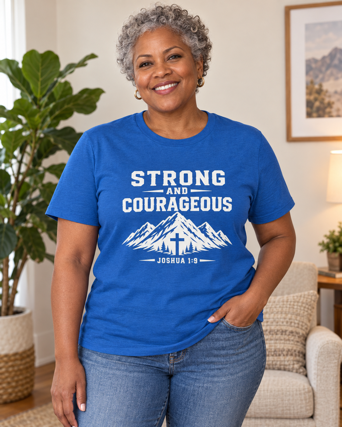 Strong and Courageous T-Shirt