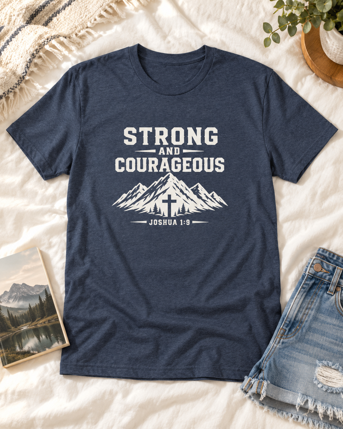 Strong and Courageous T-Shirt