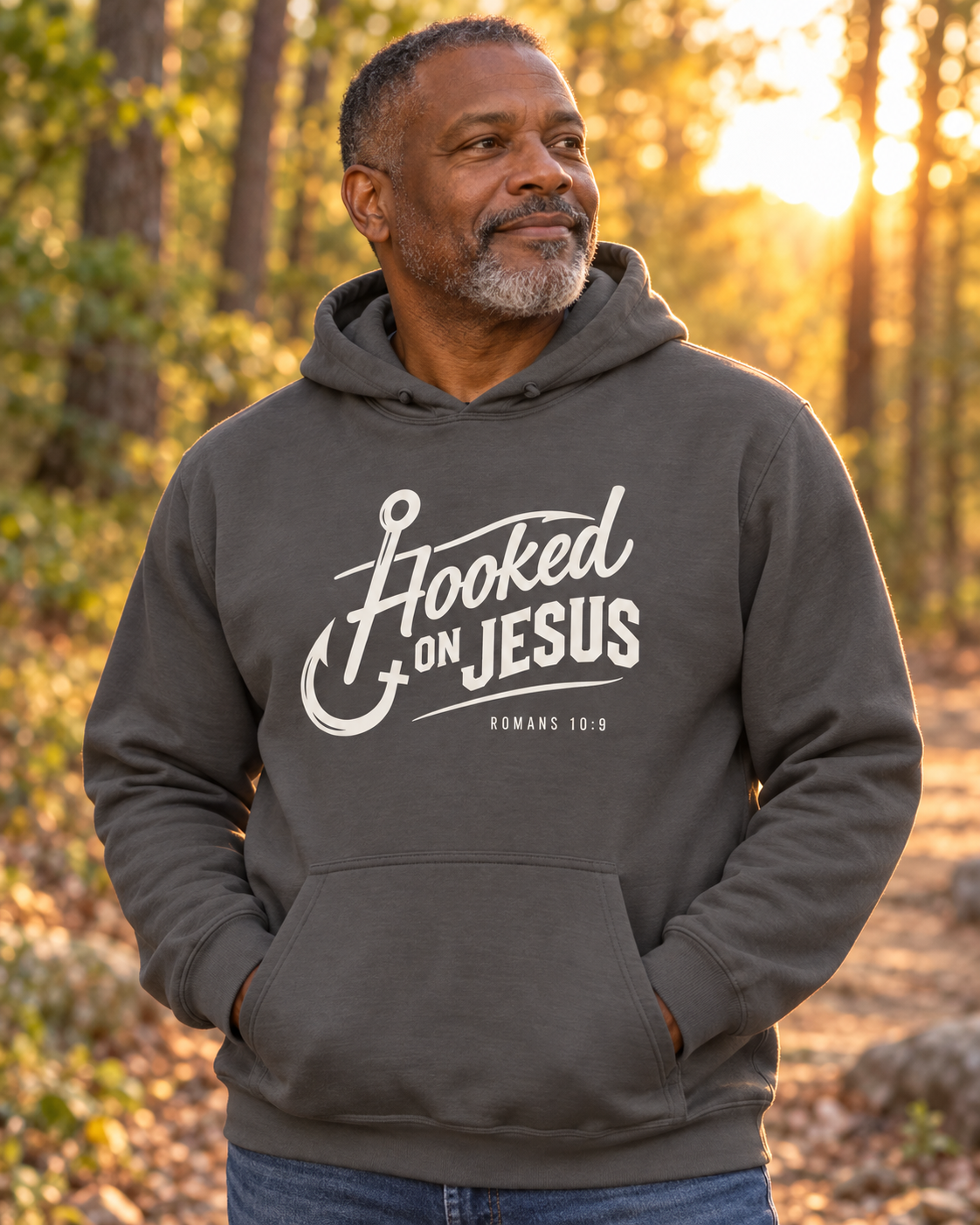 Hooked on Jesus Hoodie