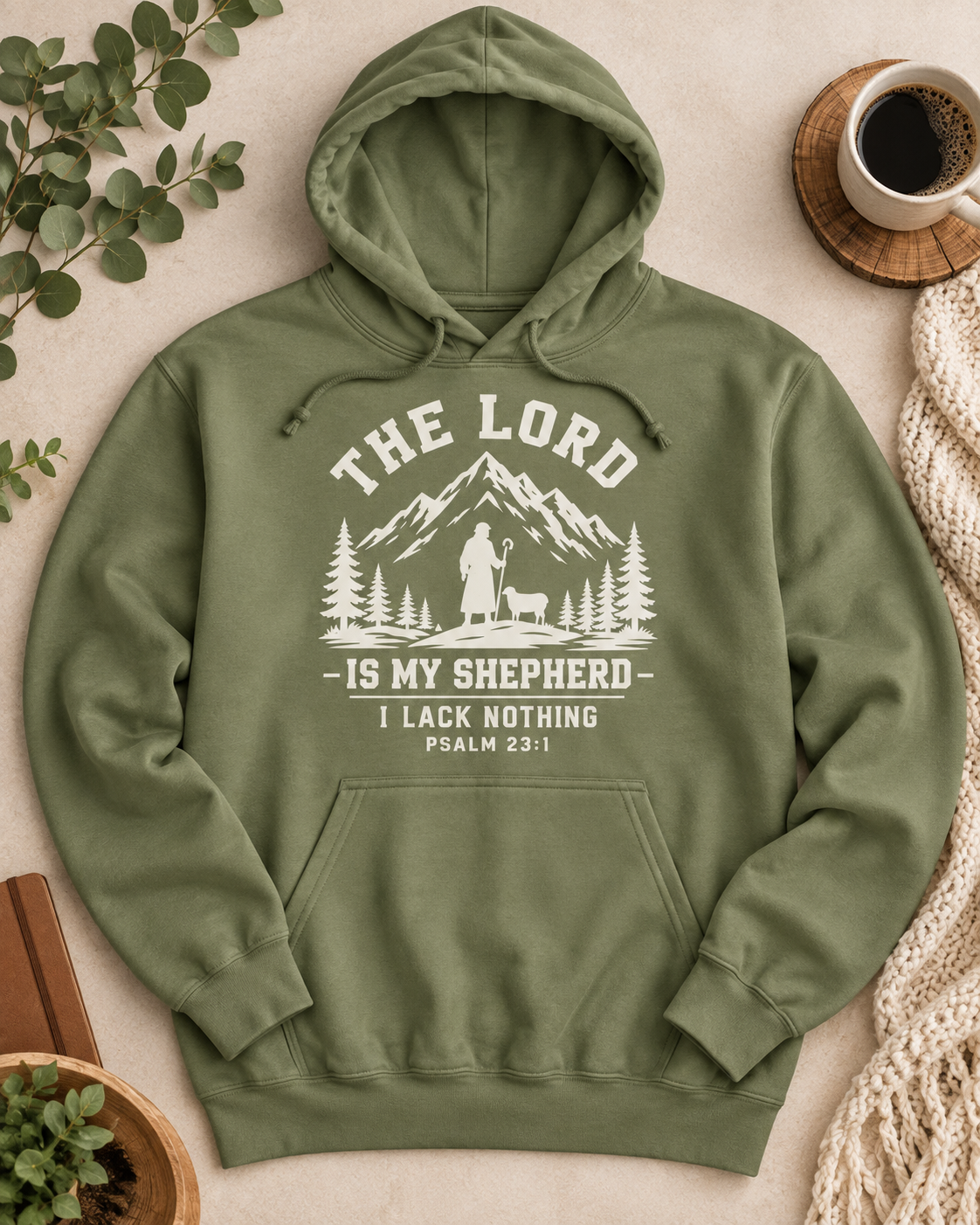 Lord Is My Shepherd Hoodie
