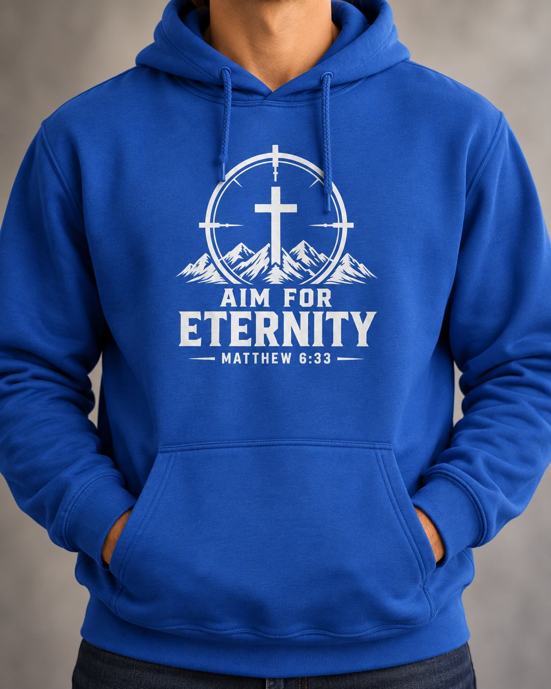 Aim for Eternity Hoodie — Christian Hunting Sweatshirt