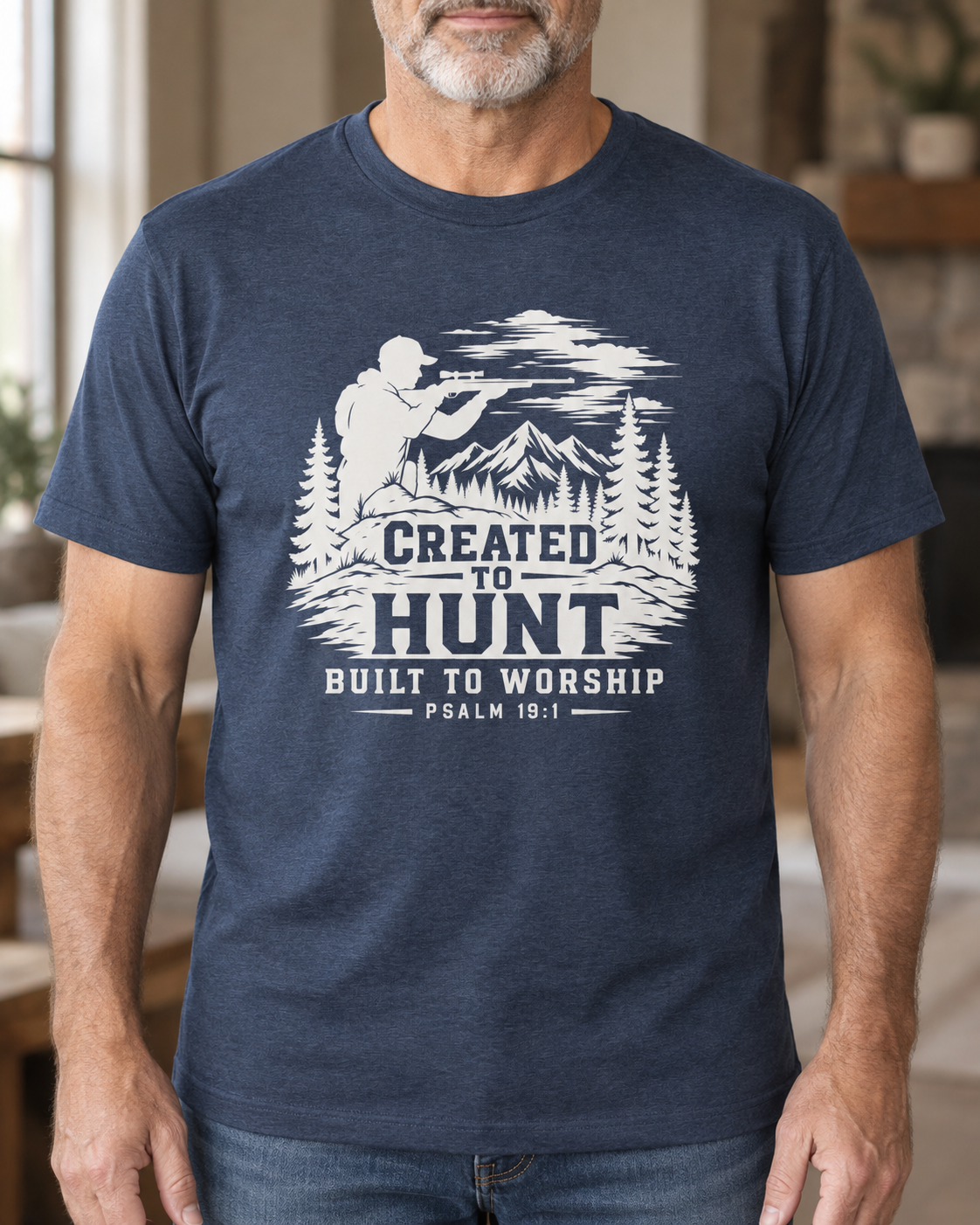 Created to Hunt T-Shirt — Faith-Based Hunting Tee