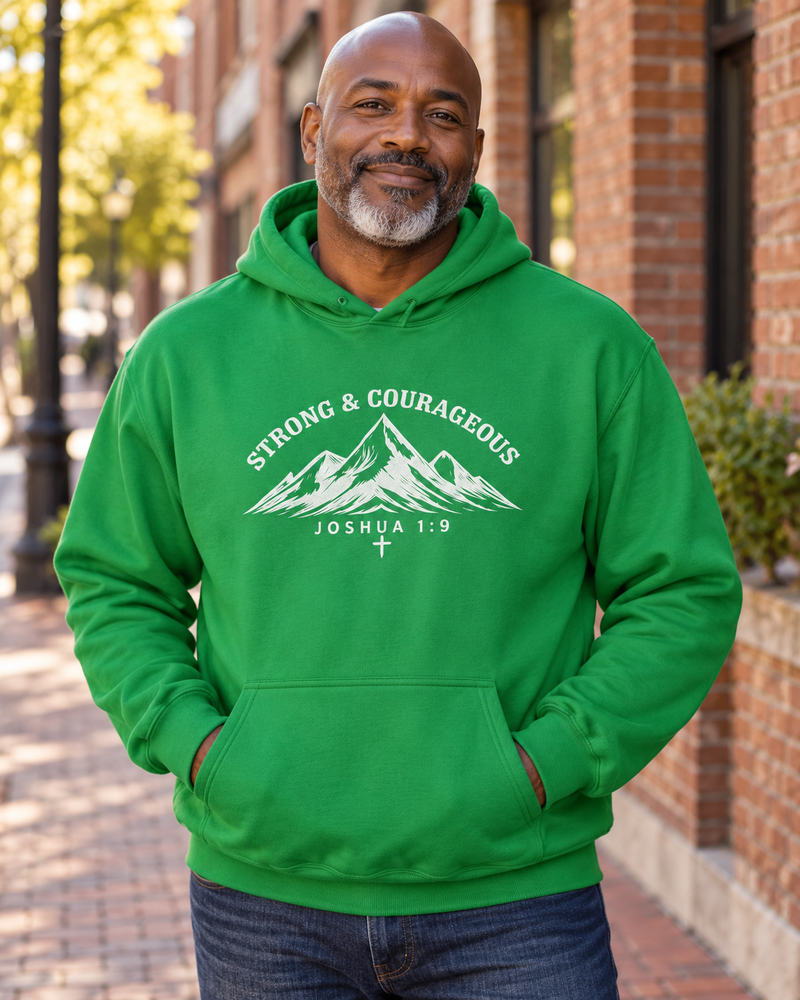 Strong and Courageous 2 Hoodie