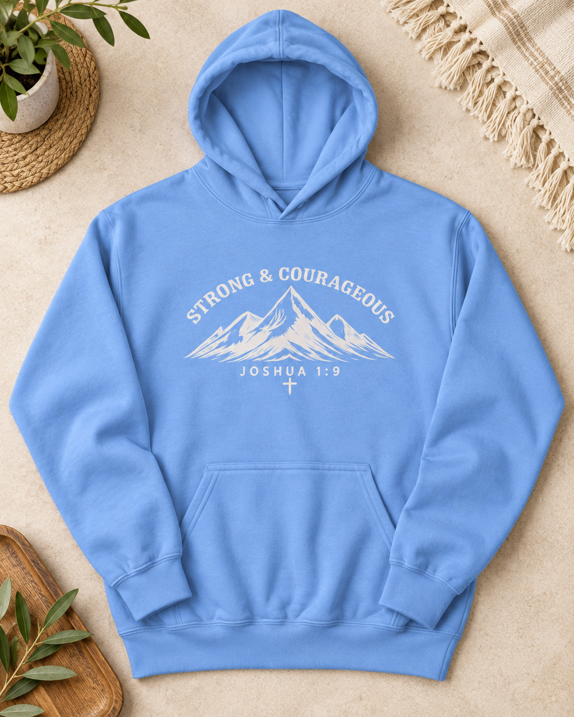 Strong and Courageous 2 Hoodie