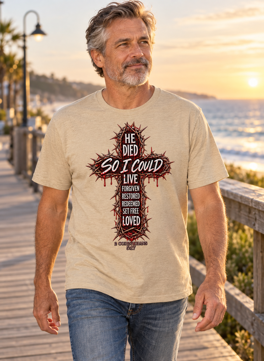 He Died So I Could... T-Shirt