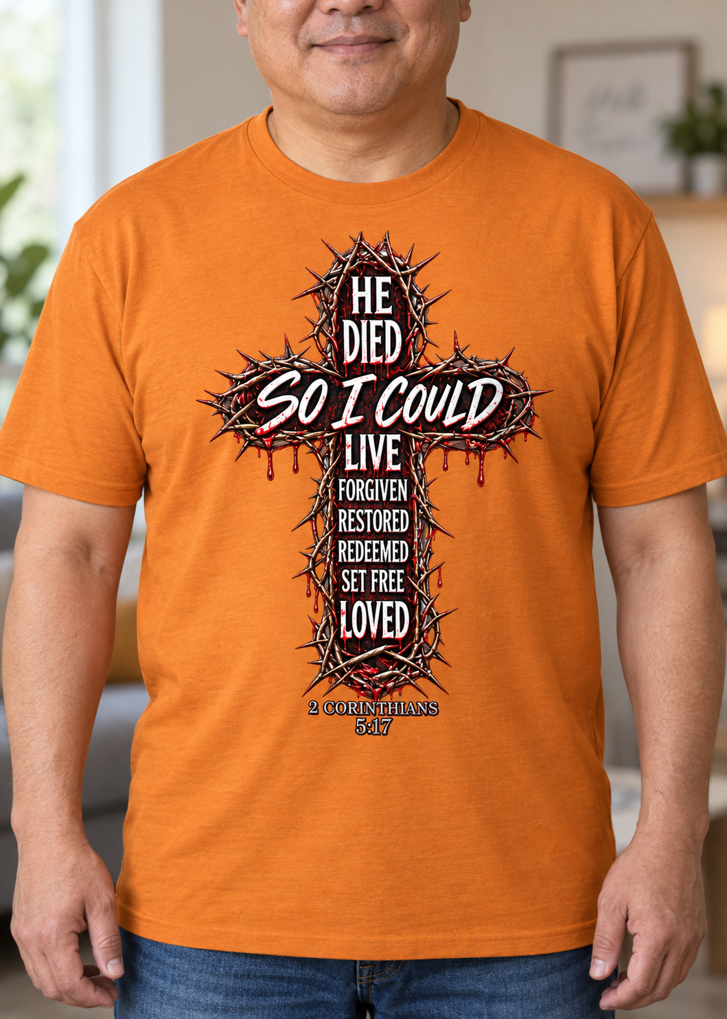 He Died So I Could... T-Shirt