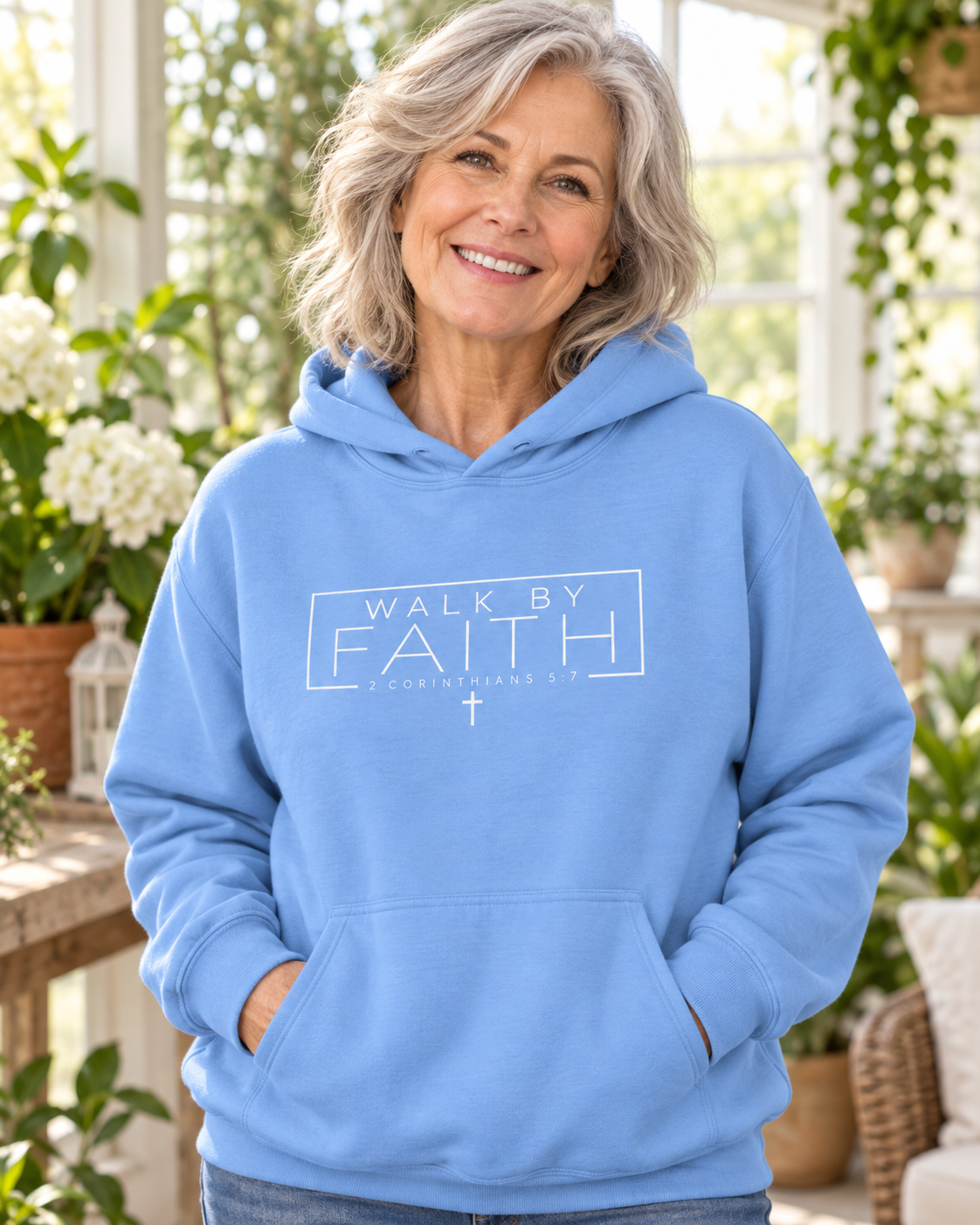 Walk by Faith Hoodie