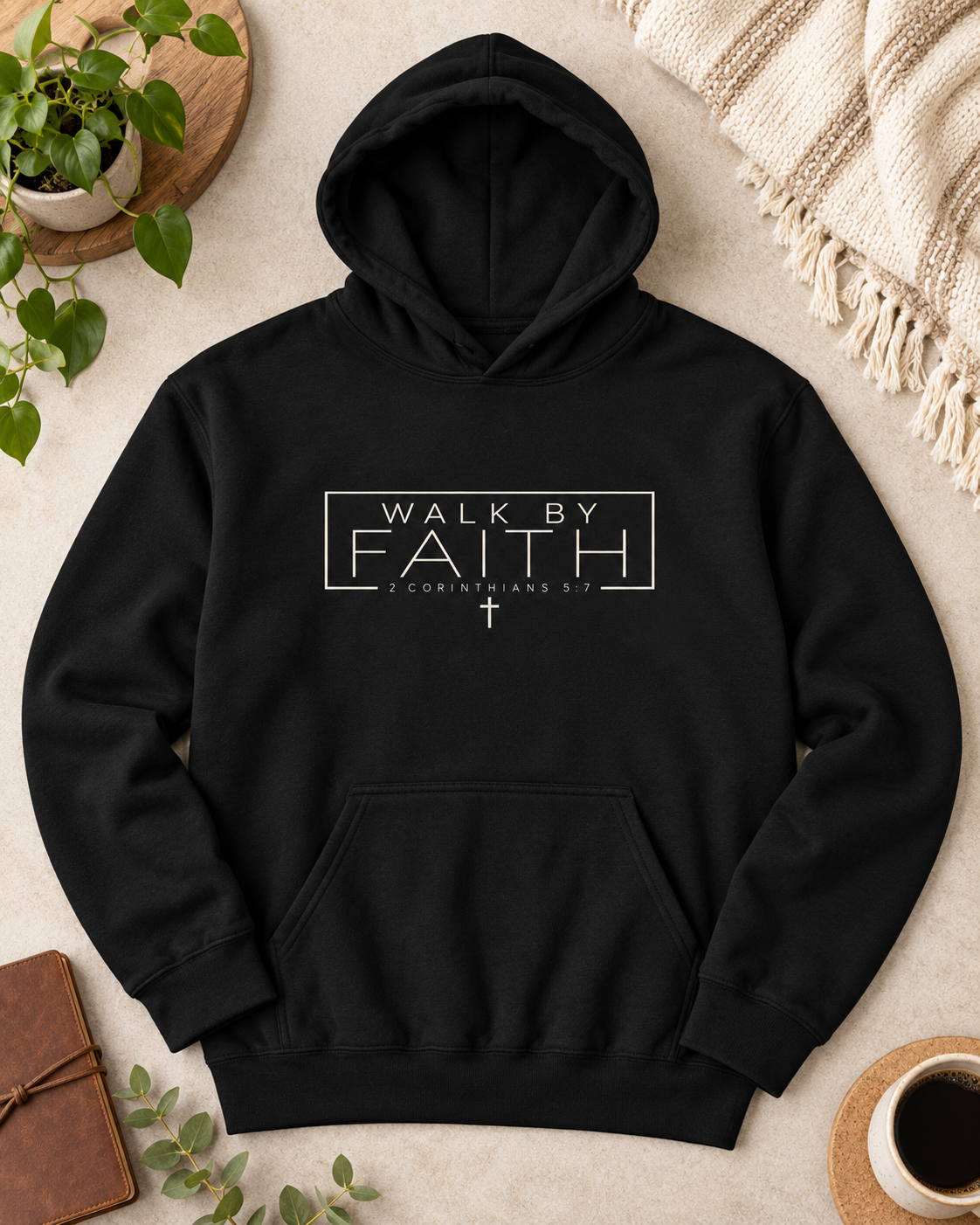 Walk by Faith Hoodie