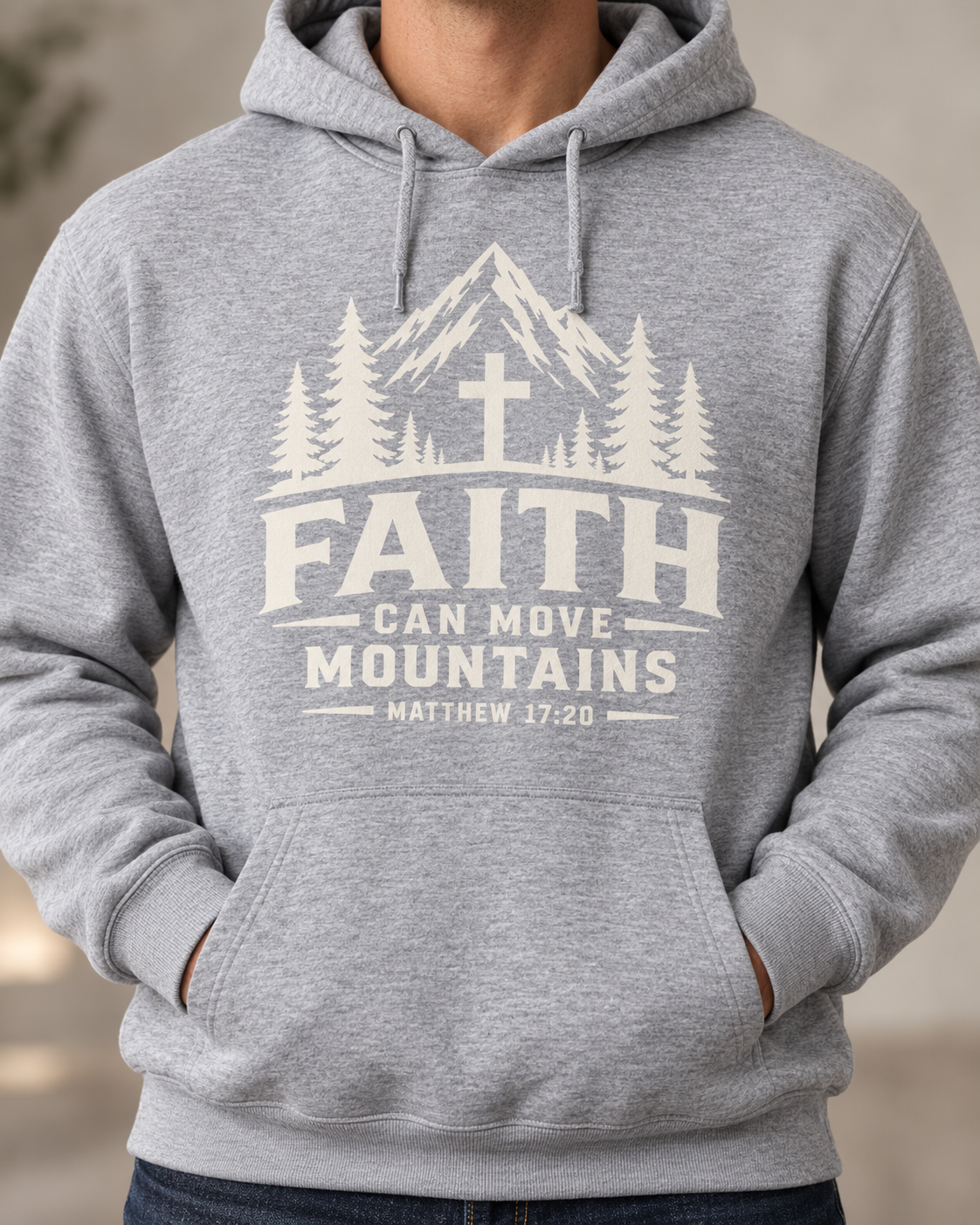 Faith Can Move Mountains Hoodie