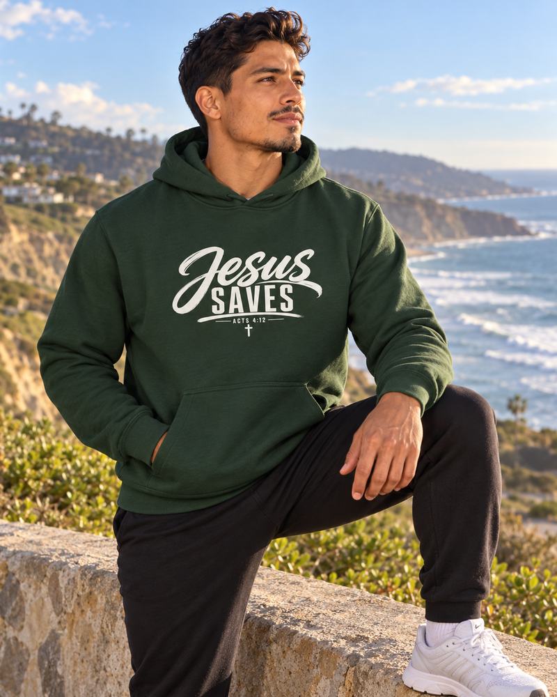 Jesus Saves Hoodie