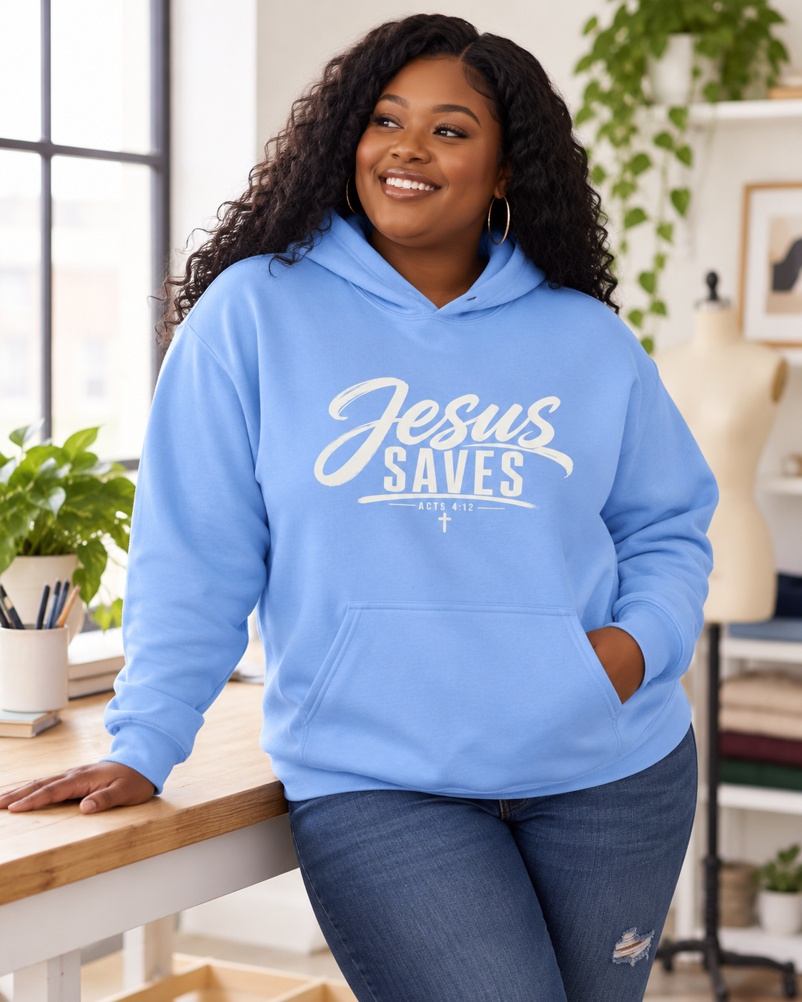 Jesus Saves Hoodie