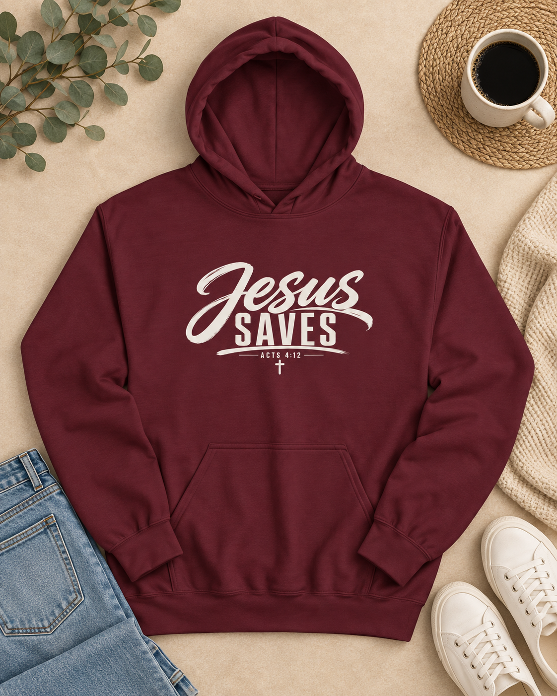 Jesus Saves Hoodie