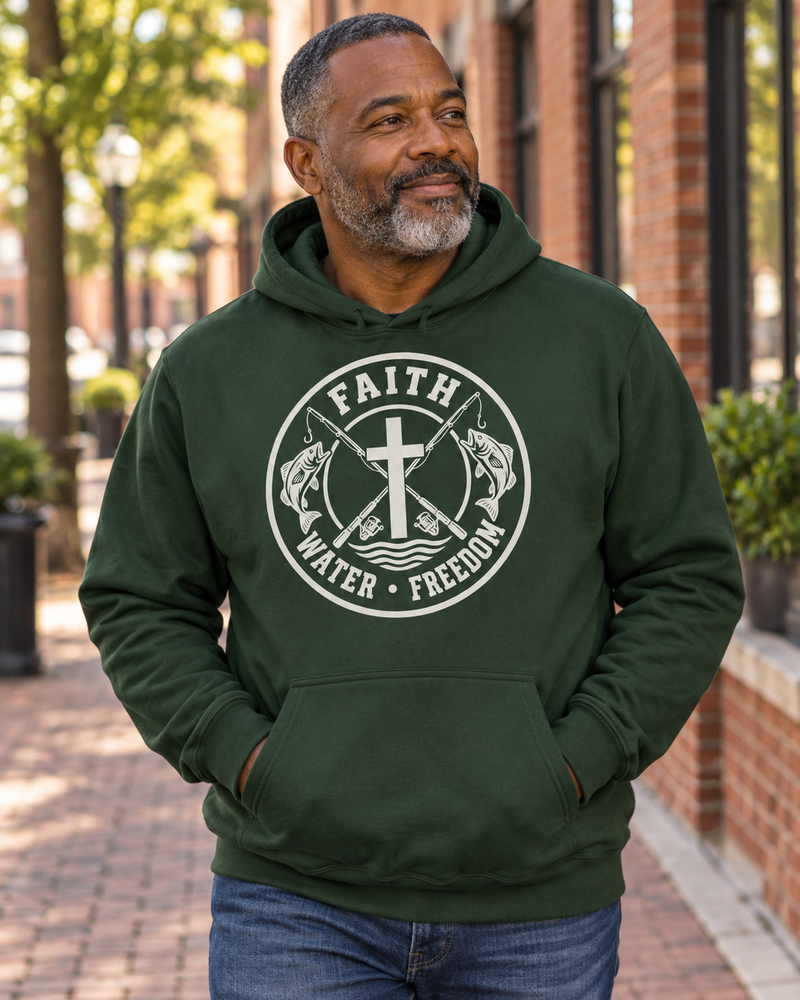 Faith Water Freedom Hoodie