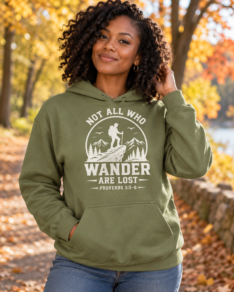 Not All Who Wander Hoodie