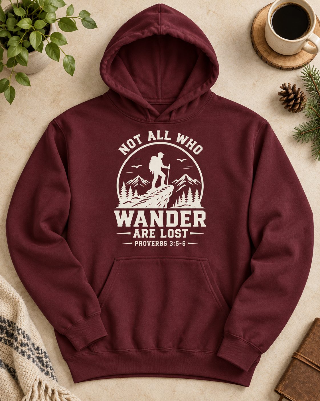Not All Who Wander Hoodie