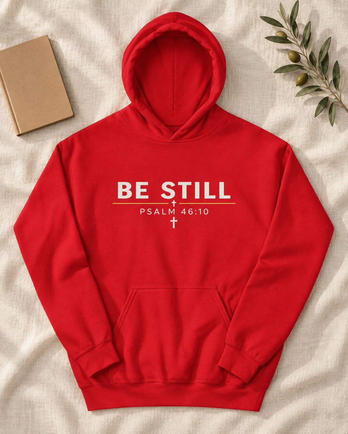 Be Still Hoodie Black / S