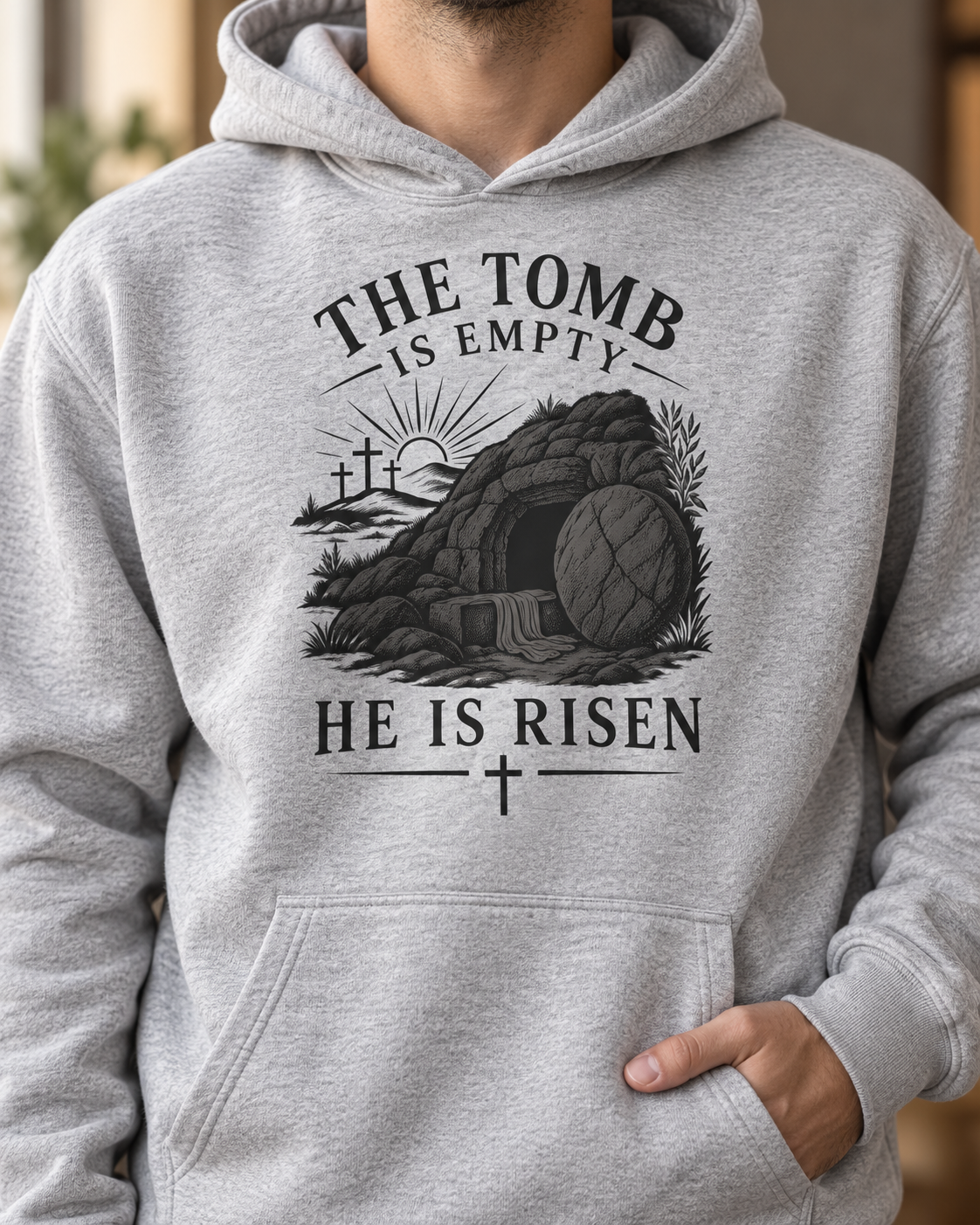 Empty Tomb Hoodie Black / S