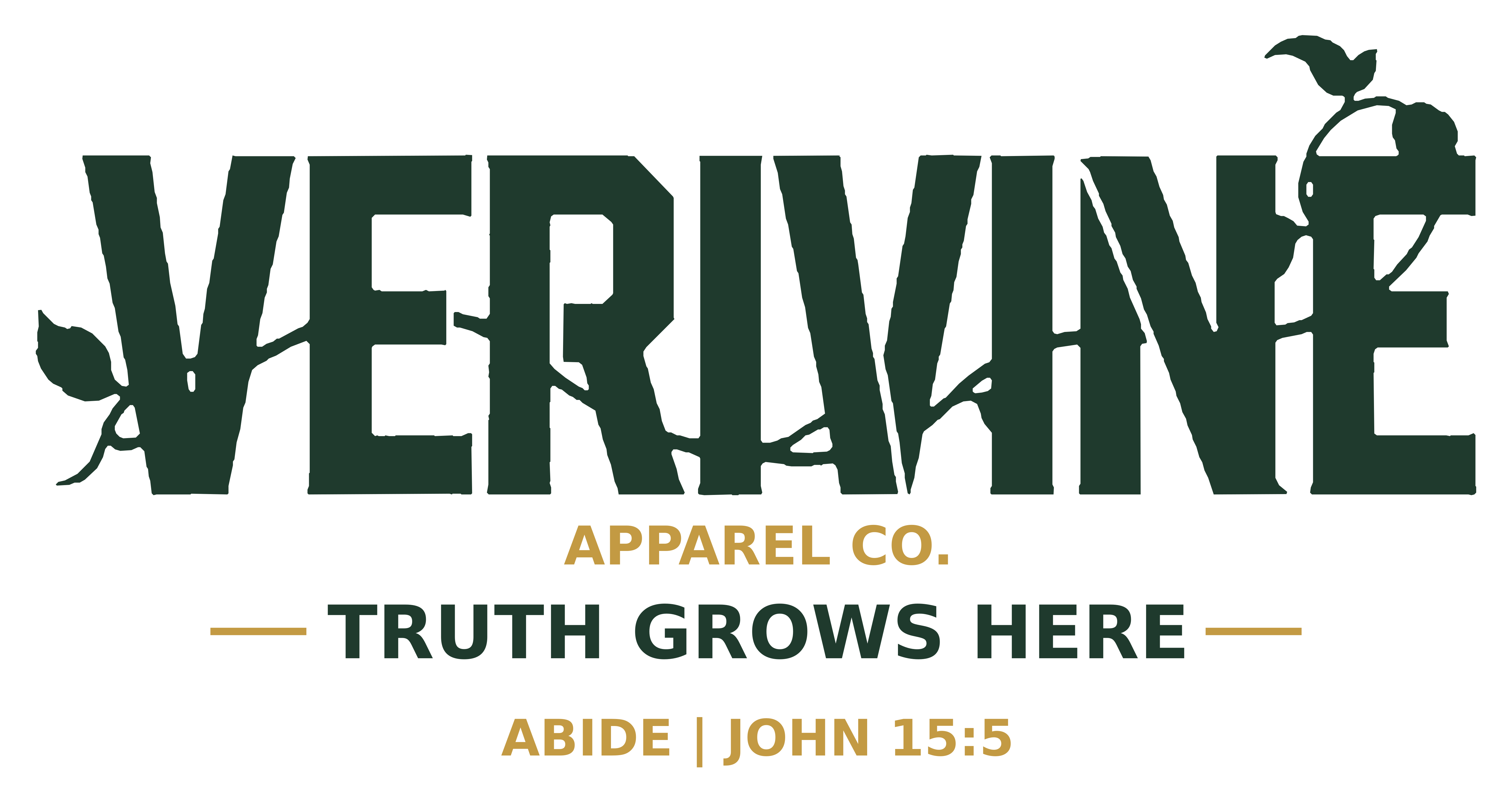Verivine Apparel Co. production artwork